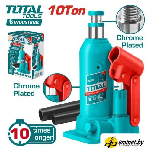Бутылочный домкрат Total THT109104 10т