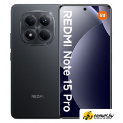 Телефон Xiaomi Redmi Note 15 Pro 12GB/256GB международная версия (черный металл Телефон Xiaomi Redmi Note 15 Pro 12GB/256GB международная версия (черный металл