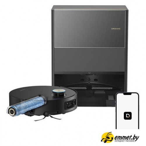 Робот-пылесос Dreame Robot Vacuum Aqua10 Ultra Roller Complete Black RLH71DE-1 (евров