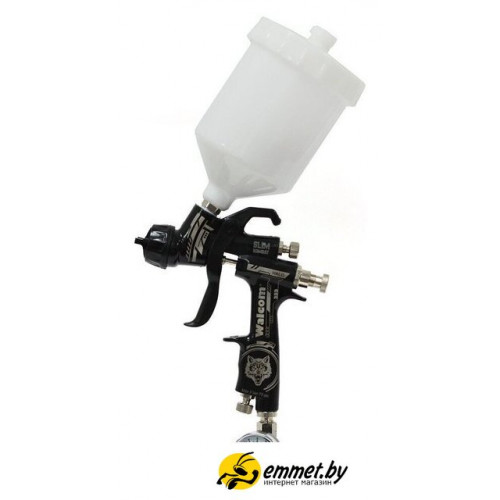 Краскопульт Walcom Slim Kombat S HALO/HTE Nero Edition 803013NE