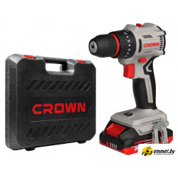 Дрель-шуруповерт Crown CT21145XMS-2 BMC (с 2-мя АКБ, кейс)