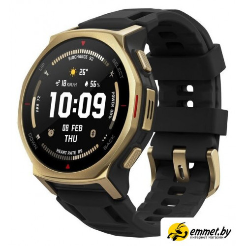 Умные часы Amazfit T-Rex 3 Pro 44 мм (золотисто-черный)