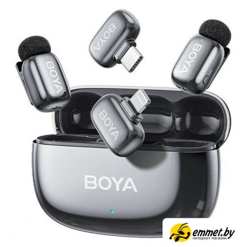 Радиосистема BOYA Mini 2-01 (черный)