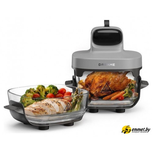 Аэрогриль (аэрофритюрница) Dreame Air Fryer PT60 (серый)