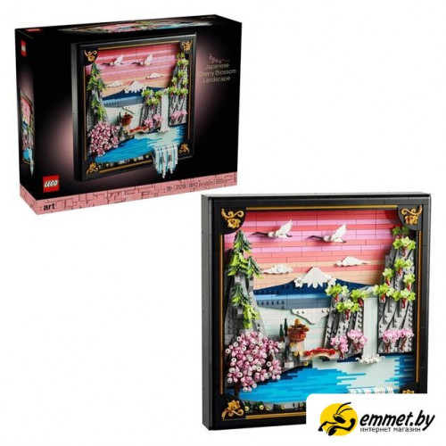 Конструктор LEGO Art 31218 Японский пейзаж с сакурой