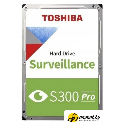 Жесткий диск Toshiba S300 Pro Surveillance 10TB HDWTA1AUZSVA