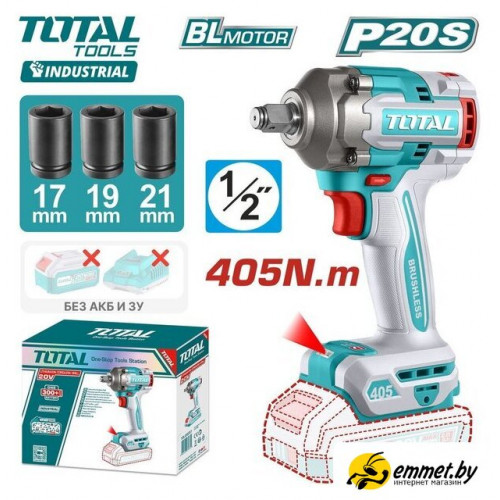 Гайковерт Total TIWLI20451 (без АКБ)