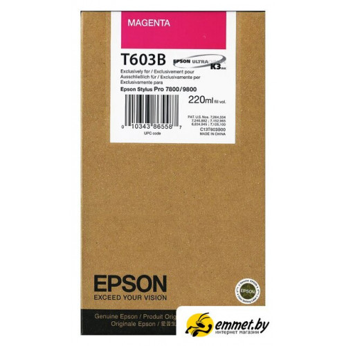 Картридж Epson C13T603B00