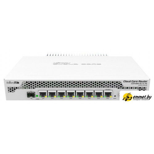 Маршрутизатор Mikrotik Cloud Core [CCR1009-7G-1C-PC]
