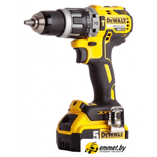 Ударная дрель-шуруповерт DeWalt DCD796P2 (с 2-мя АКБ 5 Ah)