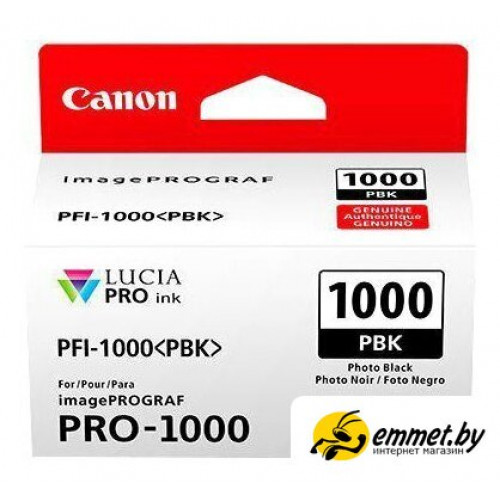 Картридж Canon PFI-1000 PBK