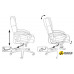 Офисное кресло Бюрократ T-9908AXSN-AB