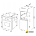 Электрический духовой шкаф Hansa BOEB64590016