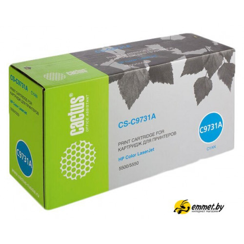 Картридж CACTUS CS-C9731A (аналог HP C9731A)
