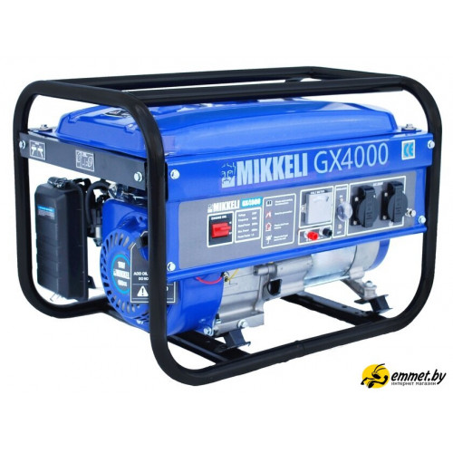 Бензиновый генератор Mikkele GX4000