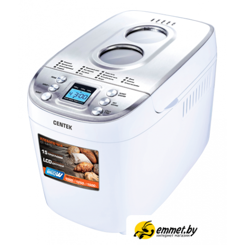 Хлебопечка CENTEK CT-1415 (белый)