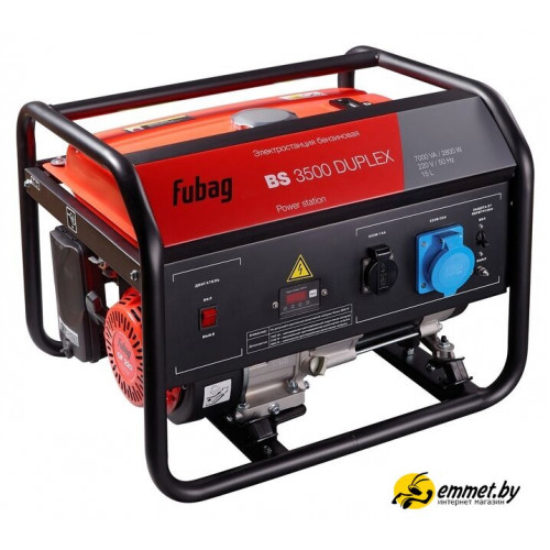 Бензиновый генератор Fubag BS 3500 Duplex Бензиновый генератор Fubag BS 3500 Duplex