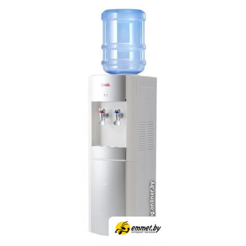 Кулер для воды AEL LD-AEL-28 (белый/серебристый)