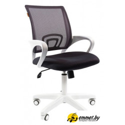 Офисное кресло CHAIRMAN 696 white TW-12/TW-04 (серый)