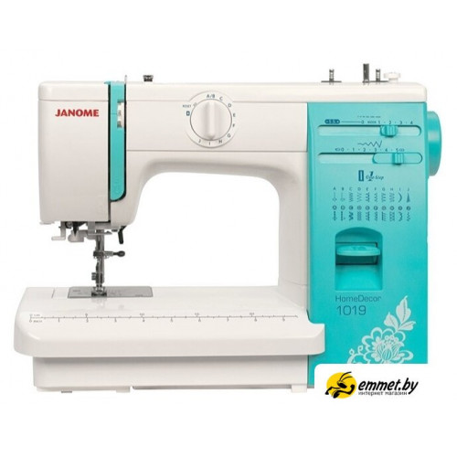 Электромеханическая швейная машина Janome Homedecor 1019