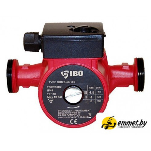 Циркуляционный насос IBO OHI 25-40/180