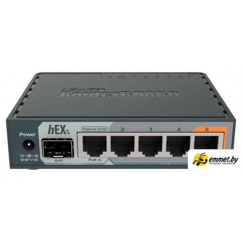 Маршрутизатор Mikrotik hEX S RB760iGS