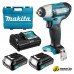 Гайковерт Makita TW140DWAE (с 2-мя АКБ)