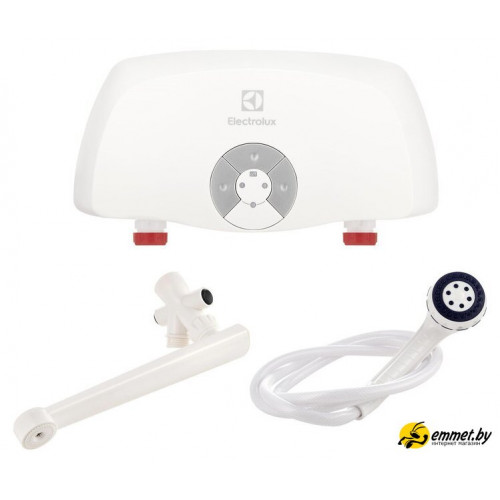 Проточный электрический водонагреватель кран+душ Electrolux Smartfix 2.0 TS (3,5 кВт)