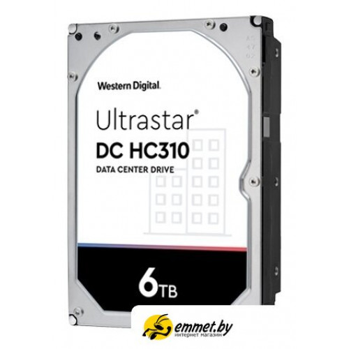 Жесткий диск HGST Ultrastar DC HC310 (7K6) 4TB HUS726T4TAL5204