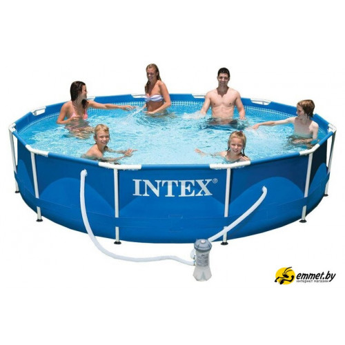 Каркасный бассейн Intex Metal Frame 366х76 (56996/28212)