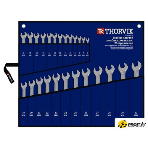 Набор ключей Thorvik CWS0025 (25 предметов)