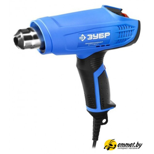 Промышленный фен Зубр ФТ-П1800 К (с кейсом)