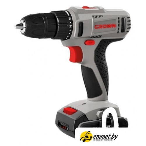 Дрель-шуруповерт Crown CT21055L-1.5 BMC (с 2-мя АКБ, кейс)