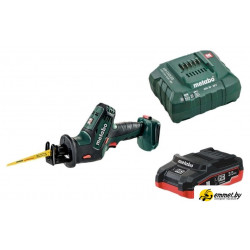 Сабельная пила Metabo SSE 18 LTX Compact T03340 (с 1-м АКБ 3.5 Ah)