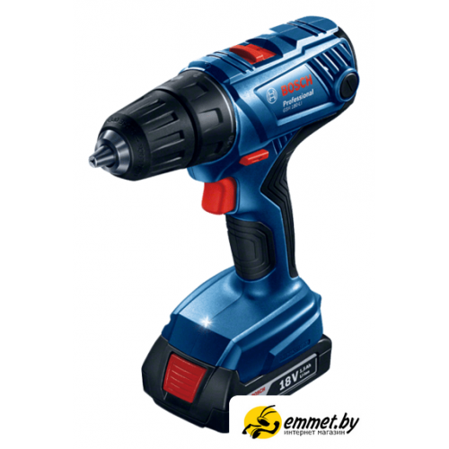 Дрель-шуруповерт Bosch GSR 180-LI Professional 06019F8109 (с 2-мя АКБ, кейс)