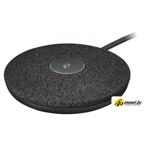 Проводной микрофон Logitech Rally Mic Pod (темно-серый)