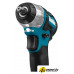 Гайковерт Makita TW160DWAE (с 2-мя АКБ, кейс)