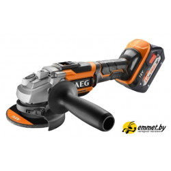 Угловая шлифмашина AEG Powertools BEWS 18-125BL-502C 4935464417 (с 2-мя АКБ, кейс)
