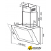 Кухонная вытяжка HOMSair Elf Push 60 Glass (белый)