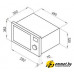Микроволновая печь MAUNFELD XBMO202S