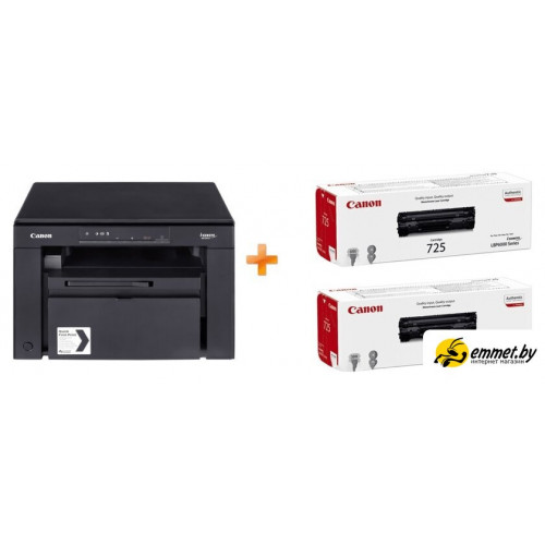 МФУ Canon i-SENSYS MF3010 + 2 картриджа 725