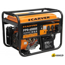 Бензиновый генератор Carver PPG-6500E