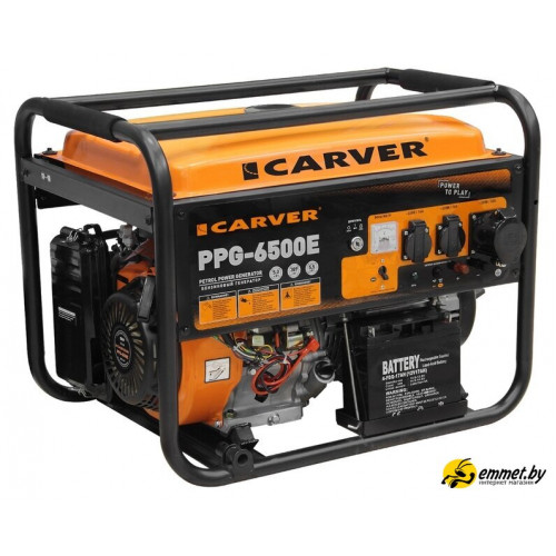 Бензиновый генератор Carver PPG-6500E