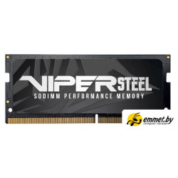 Оперативная память Patriot Viper Steel 16GB DDR4 SODIMM PC4-21300 PVS416G266C8S