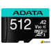 Карта памяти ADATA Premier Pro AUSDX512GUI3V30SA2-RA1 microSDXC 512GB (с адаптером)
