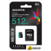 Карта памяти ADATA Premier Pro AUSDX512GUI3V30SA2-RA1 microSDXC 512GB (с адаптером)