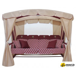 Садовые качели Arno-Werk Монарх 2017-КД-51 (бордовый)