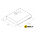 Кухонная вытяжка Jetair Light WH/F/60 PRF0094435B