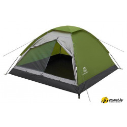 Треккинговая палатка Jungle Camp Lite Dome 4 (зеленый/серый)