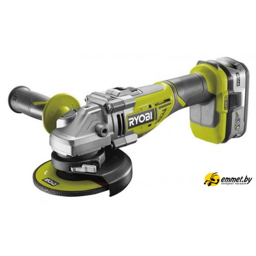 Угловая шлифмашина Ryobi R18AG7-140S (с 1-м АКБ)